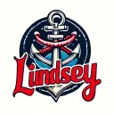 "Lindsey" anchor tattoo design idea