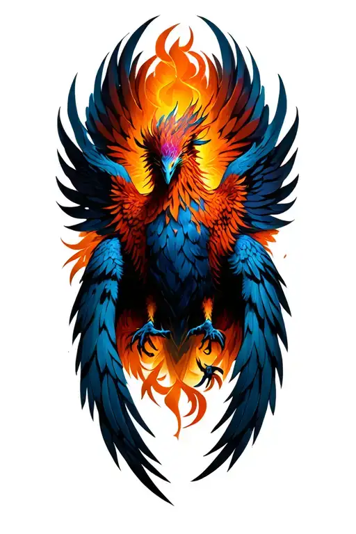 Phoenix X・XXI・MMXXI tattoo design idea