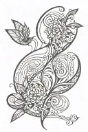patch work back tattoo tattoo design idea