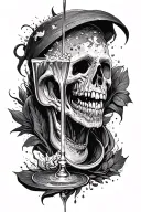 juice wrld abyss involved tattoo design idea