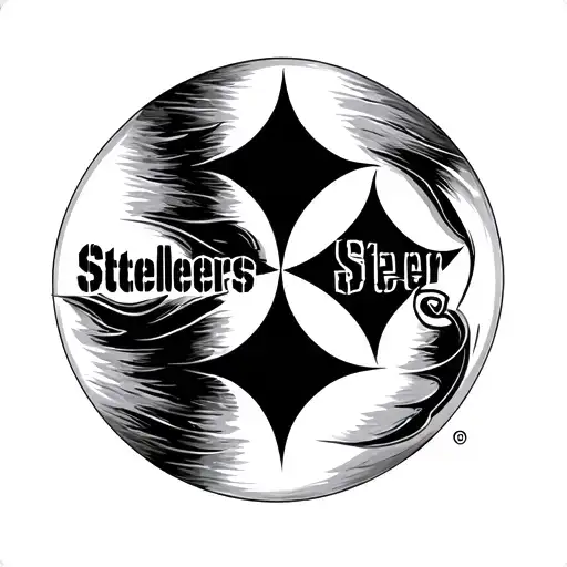 Steelers Logo tattoo design idea