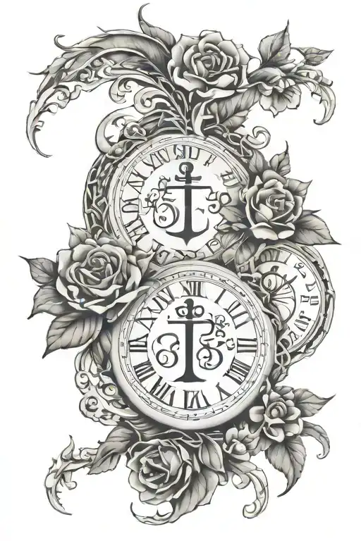 Ecclesiastes 3:1 tattoo design idea