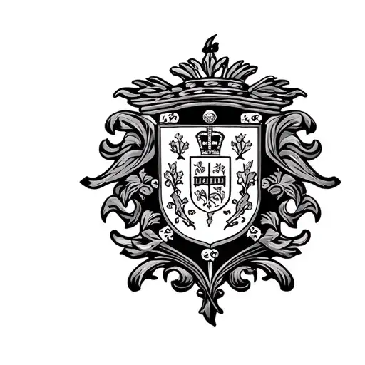 Portuguese Crest tattoo design idea