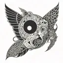 Nemesis tattoo design idea