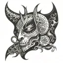 Nemesis tattoo design idea