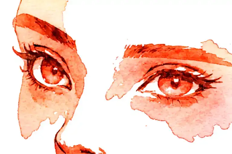 Itachi eyes with sharangen tattoo design idea