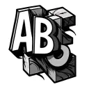 Abc Blocks tattoo design idea