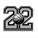 Basketball number 22 tattoo design idea