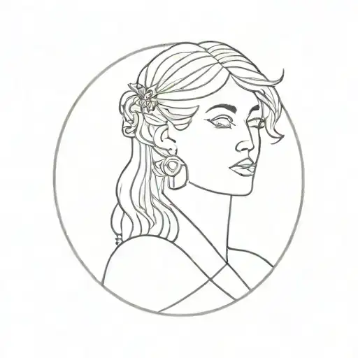 Circe tattoo design idea