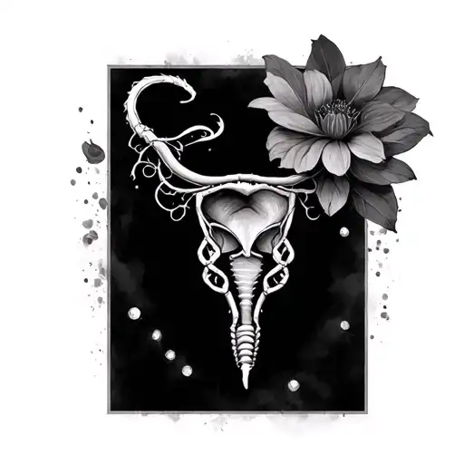 Endometriosis tattoo design idea