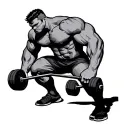 Powerlifting tattoo design idea