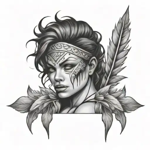 Survivor Of Abuse tattoo design idea