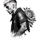 Mgk tattoo design idea