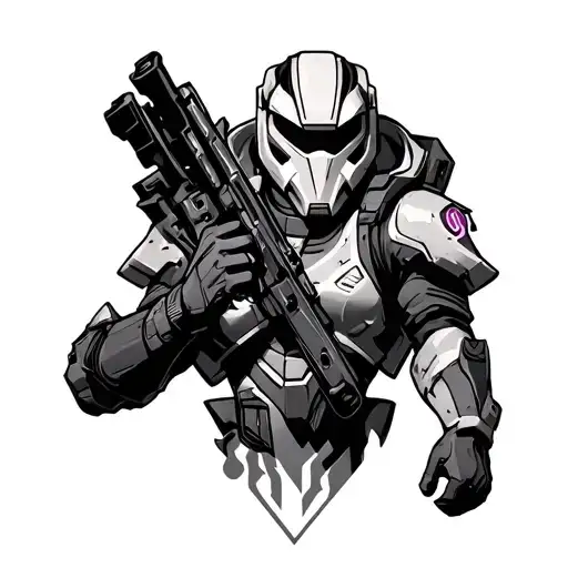 Overwatch tattoo design idea