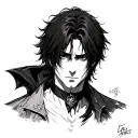 levi Ackerman attack on titan tattoo design idea