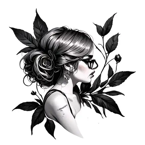 Femboy tattoo design idea