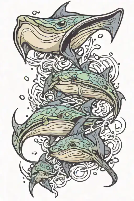 stingrays tattoo design idea