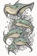 stingrays tattoo design idea