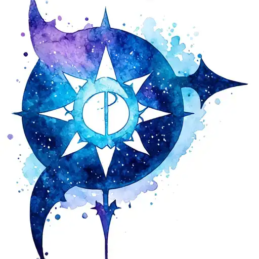 warlock symbol made tattoo design idea