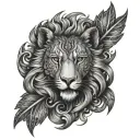 cunning forearm tattoo design idea