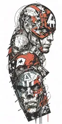 comics marvel tattoo design idea