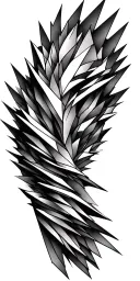 topography lines tattoo design idea