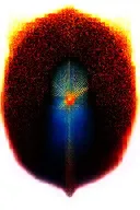 A mechanical clock with intricate astronomy tattoo design idea