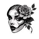 Whore tattoo design idea