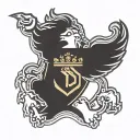 Manchester United logo tattoo design idea