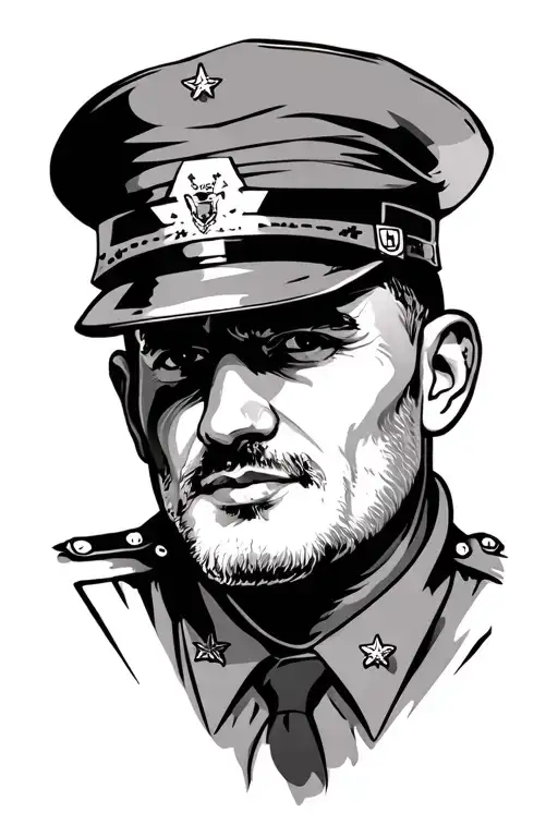 memorial for my dad  that service his country. strong loving father  tattoo design idea