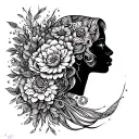 Gemini tattoo design idea