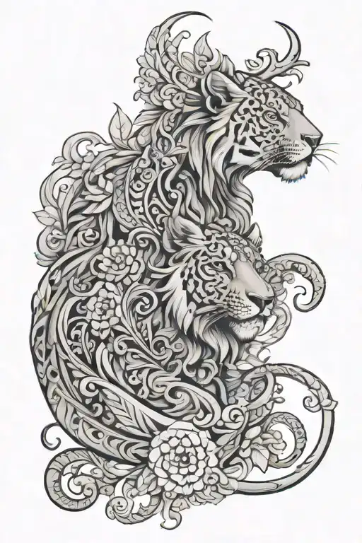 Ruhi Leo Orlando tattoo design idea