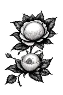 Pearl tattoo design idea