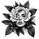 Breathe In Breathe Out Move On tattoo design idea