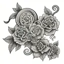 So Small Great Phrase idea tattoo design idea