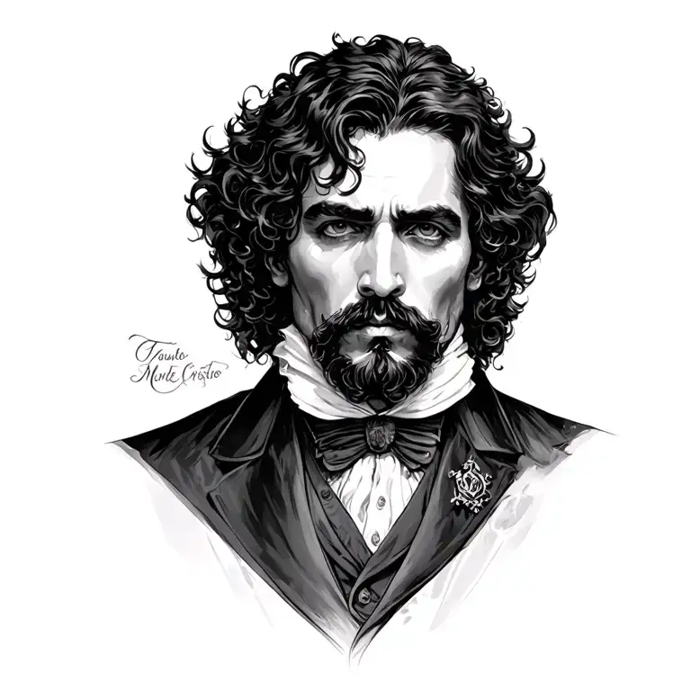 inspired by vengence and yhe rheme if the count of monte cristo tattoo design idea