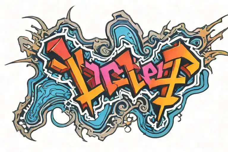 3d tattoo design idea