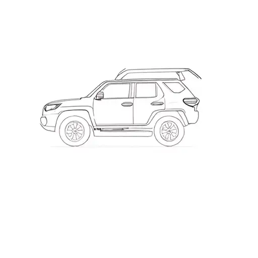 4runner tattoo design idea