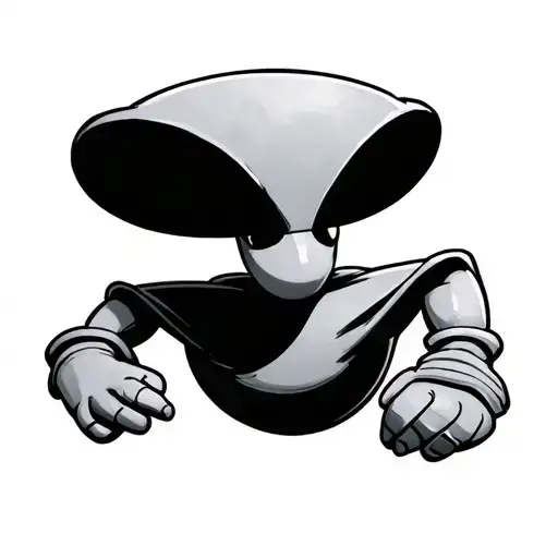 Marvin martian tattoo design idea