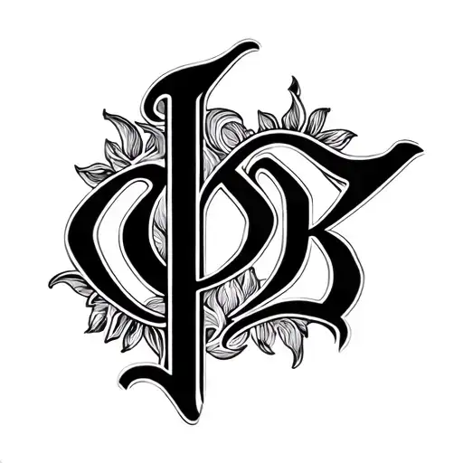 Two Word Ambigram Generator tattoo design idea