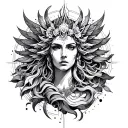 helios tattoo design idea