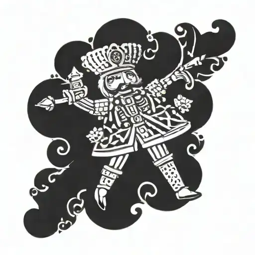 nutcracker tattoo design idea