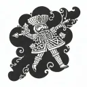 nutcracker tattoo design idea