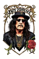 Ozzy Osbourne tattoo design idea