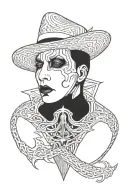 Marilyn Manson, tattoo design idea