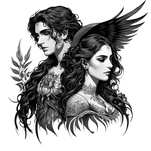 Mercy & Apolonio tattoo design idea