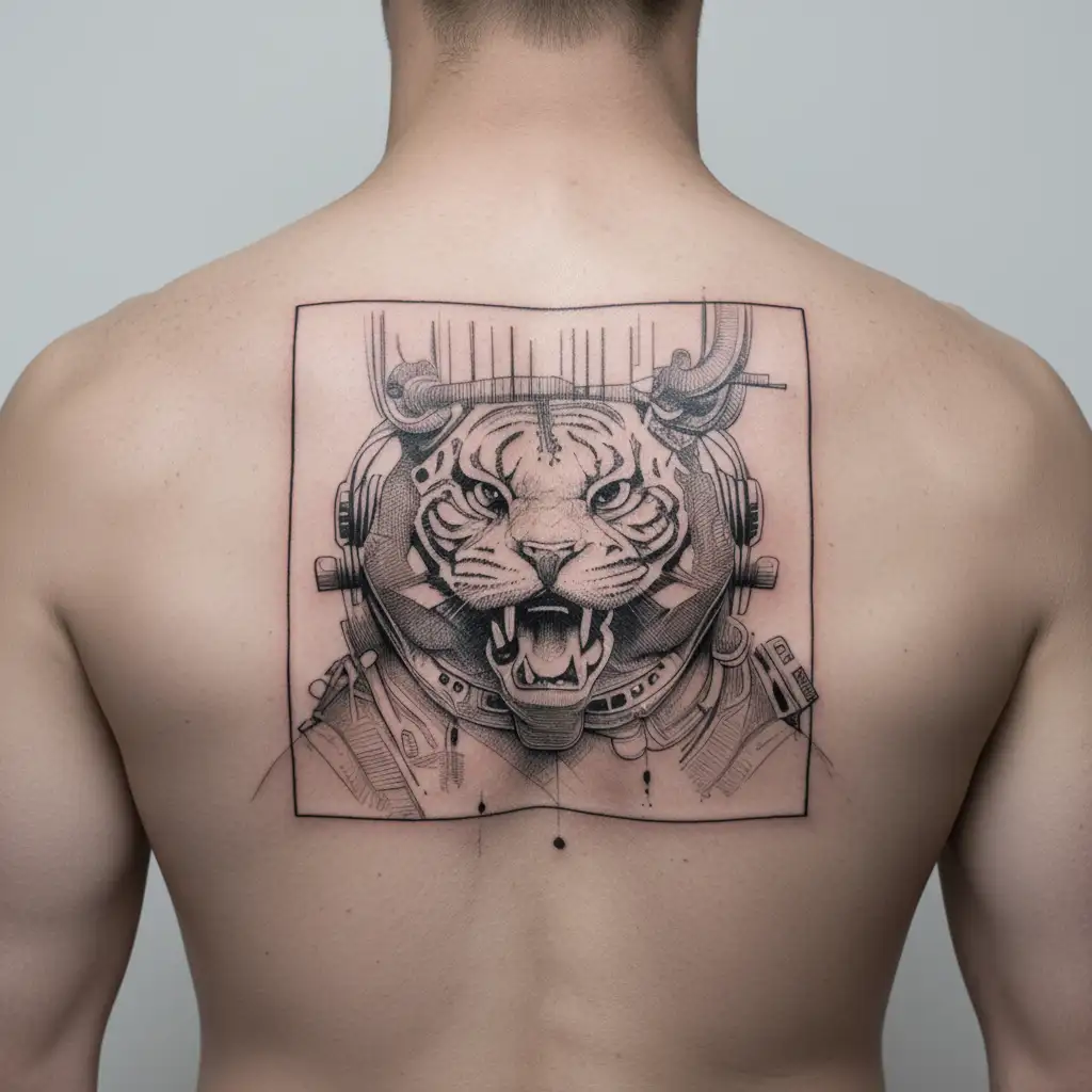 dj tattoo design idea