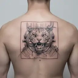 dj tattoo design idea