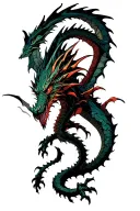 dragon slayer tattoo design idea