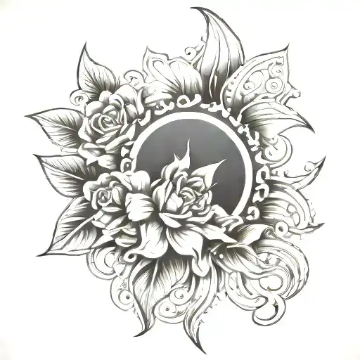 blessed tattoo design idea